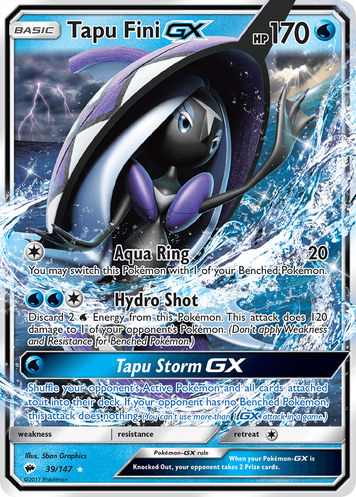 Tapu Fini-GX SM3-39