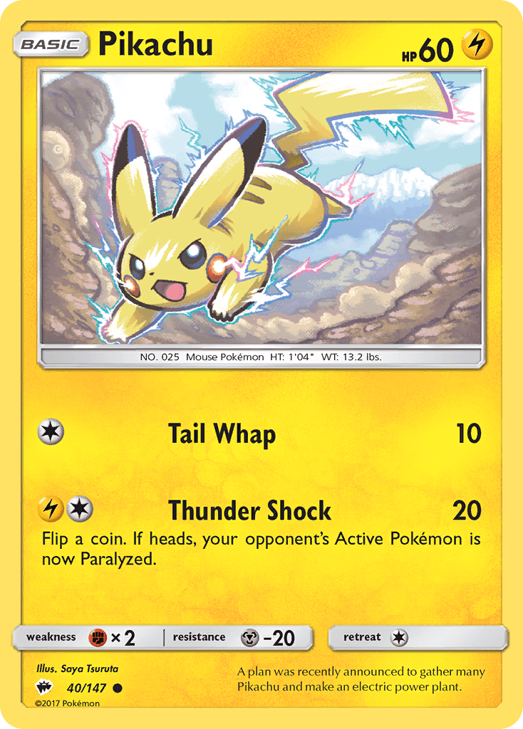 Pikachu SM3-40