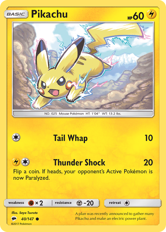 Pikachu SM3-40