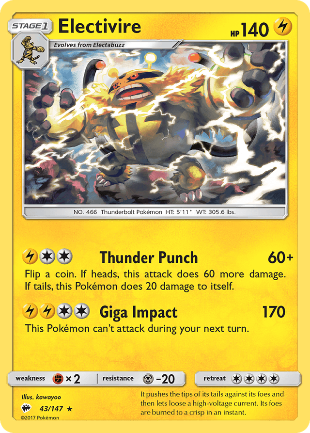Electivire SM3-43