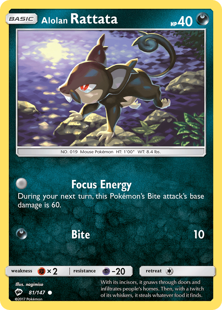 Alolan Rattata SM3-81