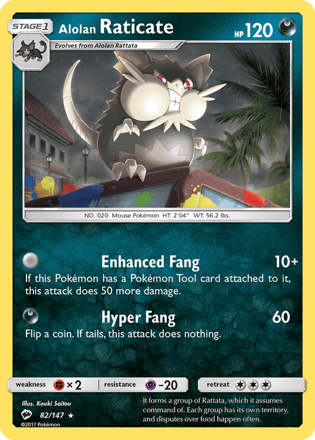 Alolan Raticate SM3-82