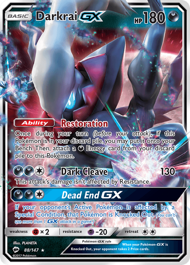 Darkrai-GX SM3-88