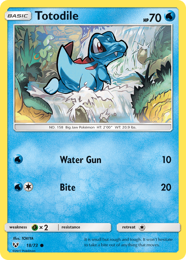 Totodile SM35-18
