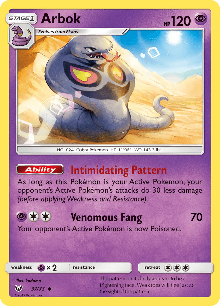 Arbok SM35-37
