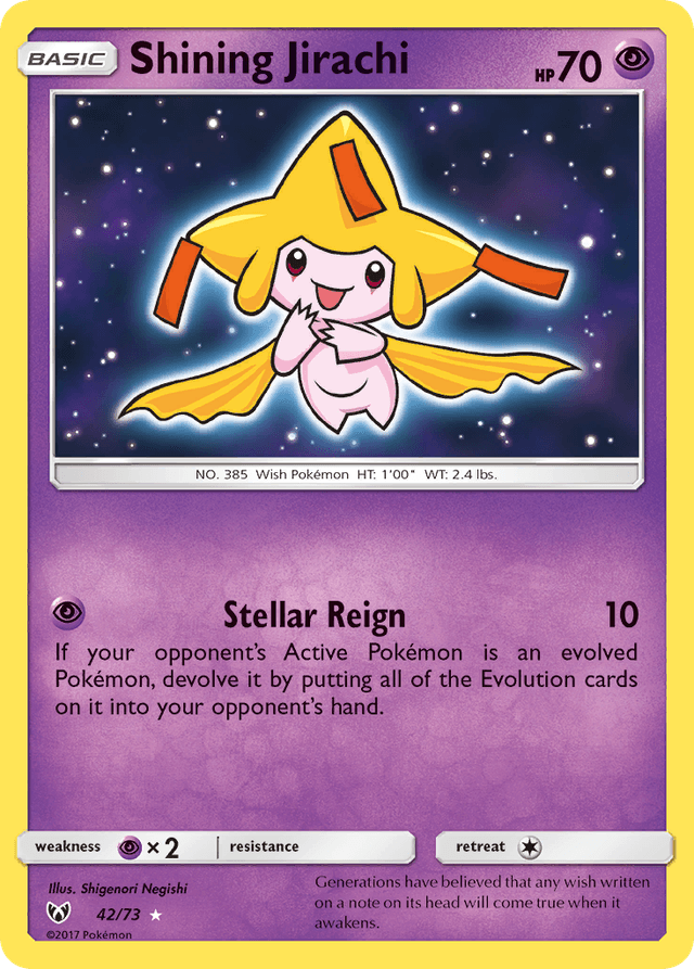 Shining Jirachi SM35-42