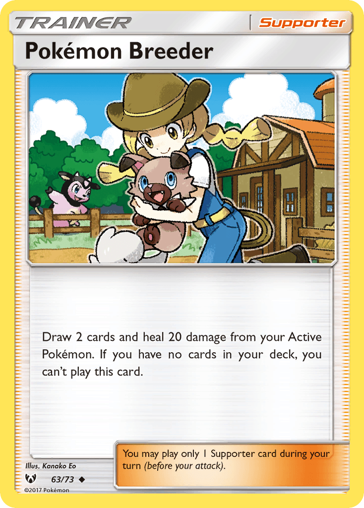Pokémon Breeder SM35-63