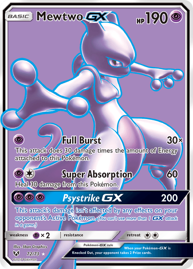 Mewtwo-GX SM35-72
