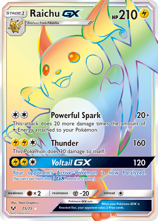 Raichu-GX SM35-75