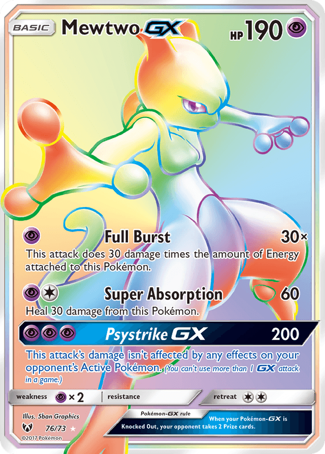 Mewtwo-GX SM35-76