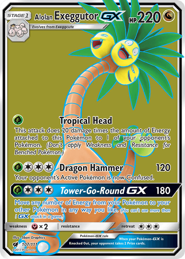 Alolan Exeggutor-GX SM4-107