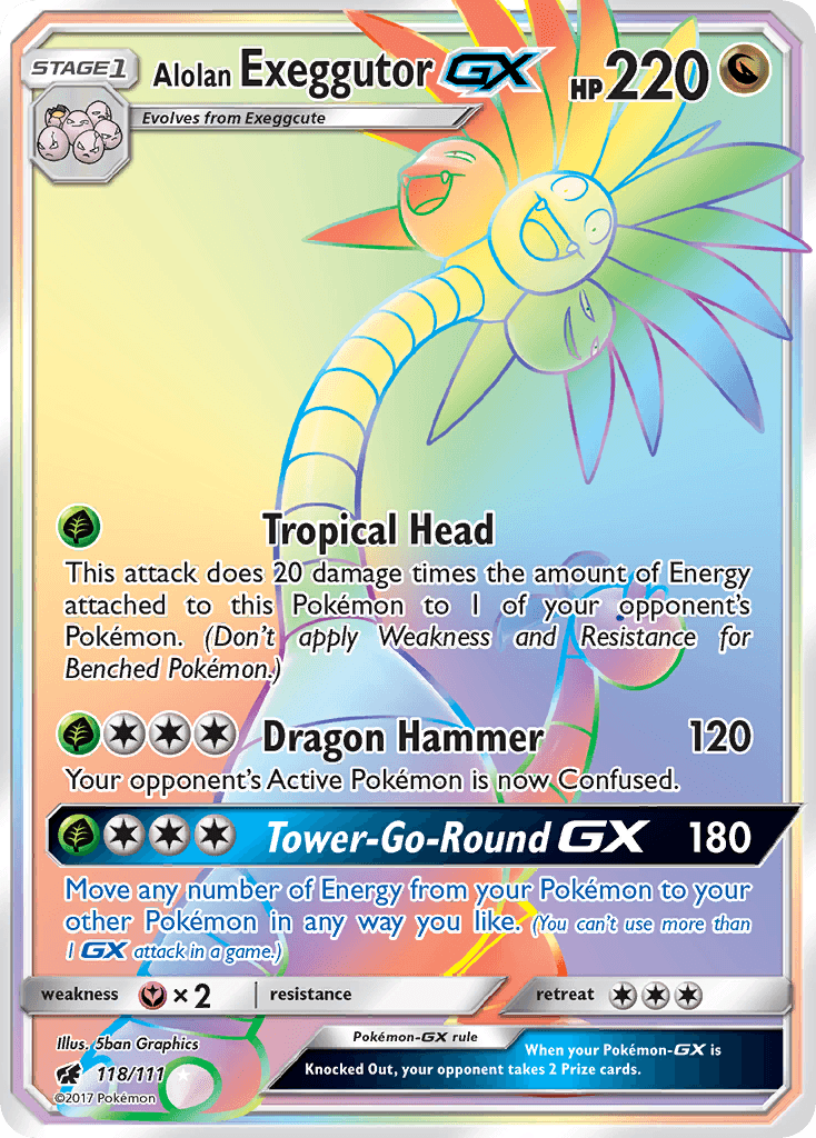 Alolan Exeggutor-GX SM4-118