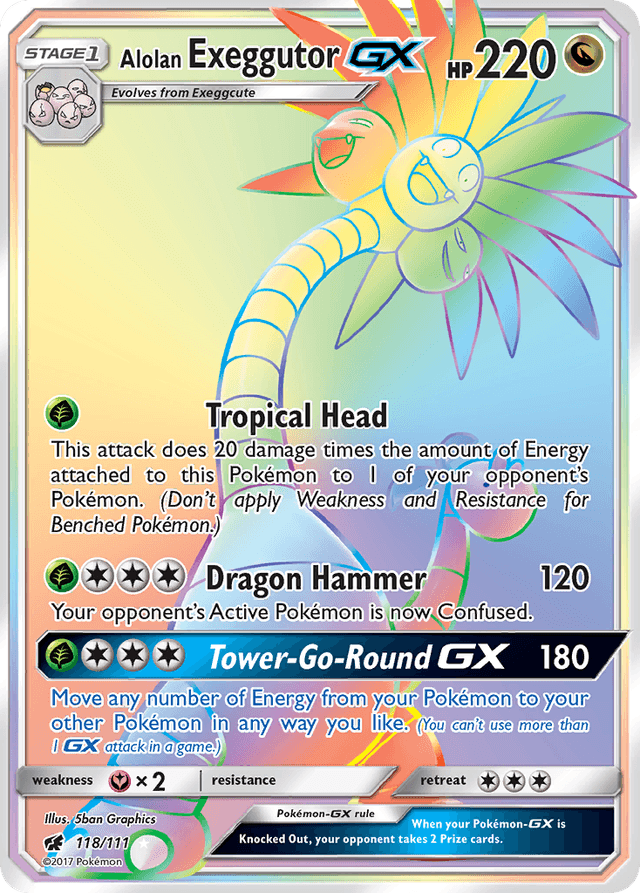 Alolan Exeggutor-GX SM4-118