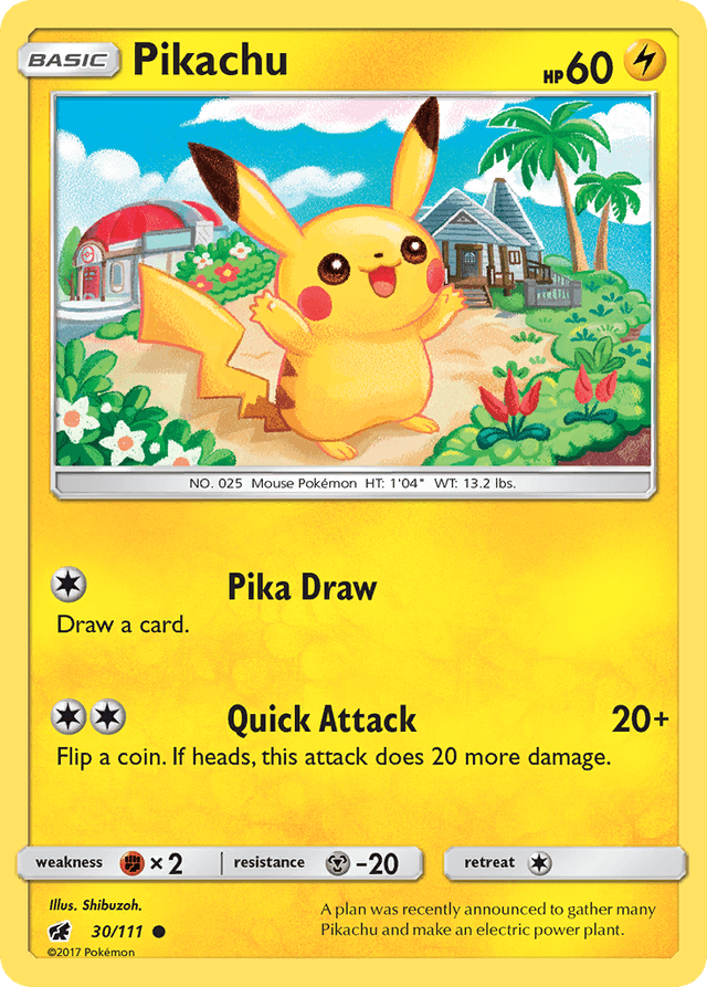 Pikachu SM4-30