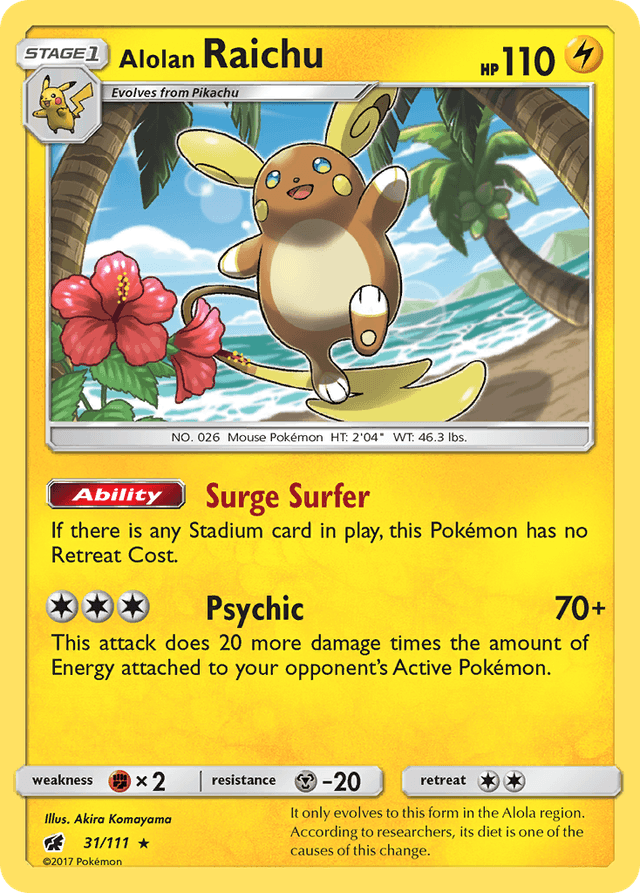 Alolan Raichu SM4-31