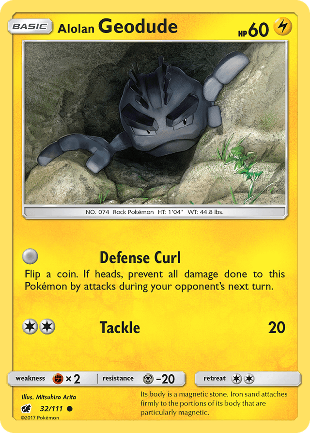 Alolan Geodude SM4-32