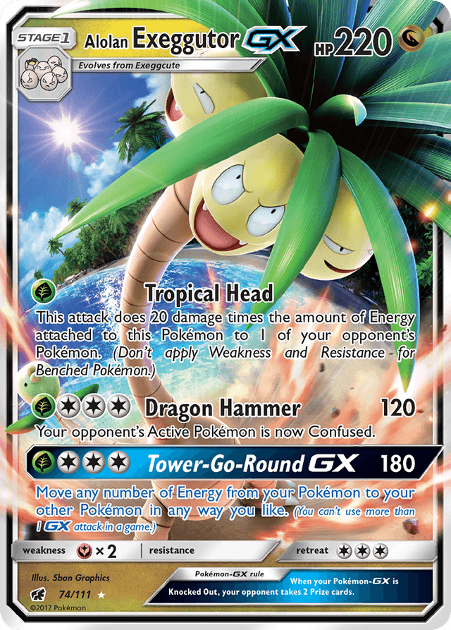 Alolan Exeggutor-GX SM4-74