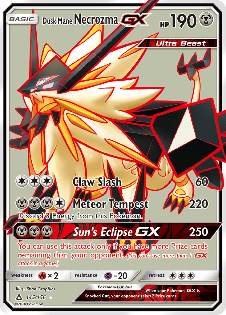 Dusk Mane Necrozma-GX SM5-145