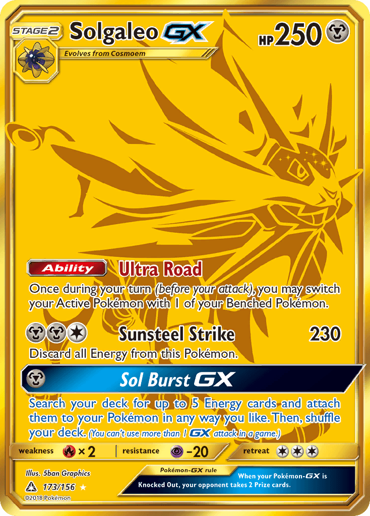 Solgaleo-GX SM5-173