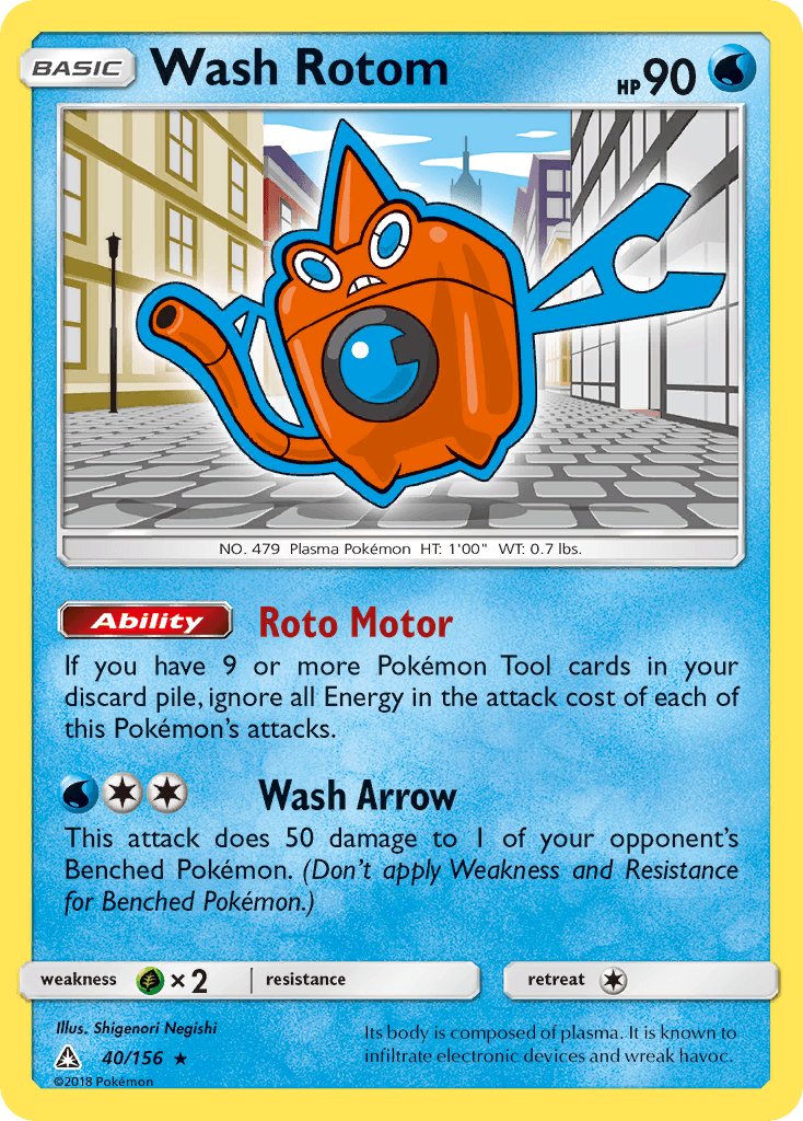 Wash Rotom SM5-40