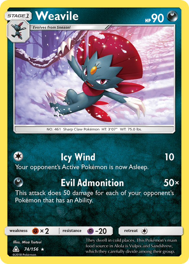 Weavile SM5-74