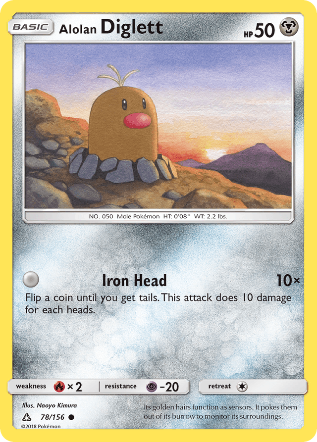 Alolan Diglett SM5-78