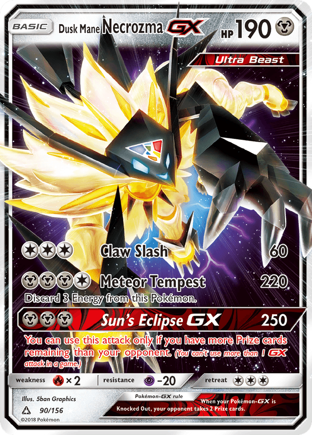 Dusk Mane Necrozma-GX SM5-90