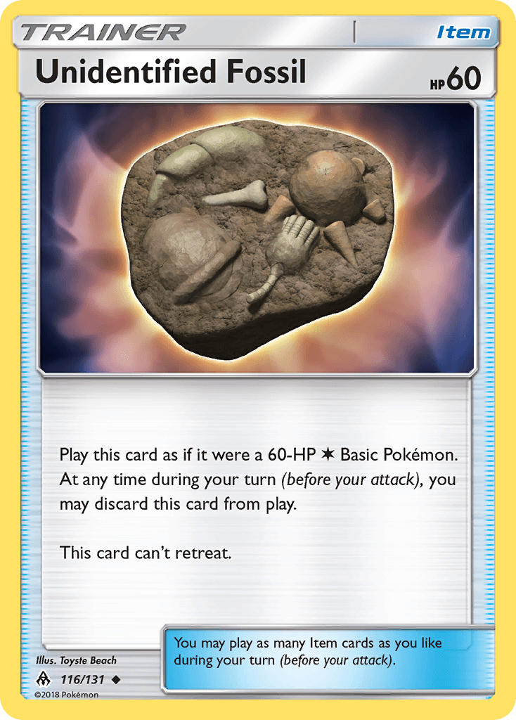 Unidentified Fossil SM6-116