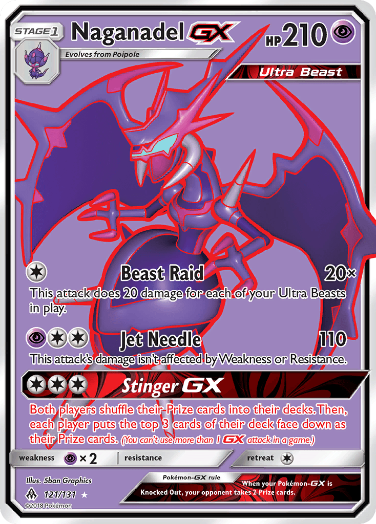 Naganadel-GX SM6-121