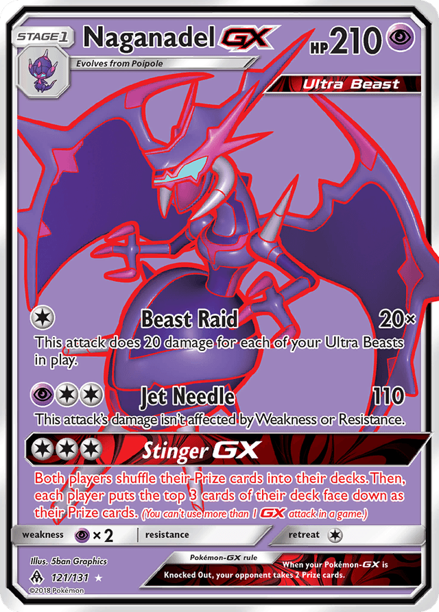 Naganadel-GX SM6-121