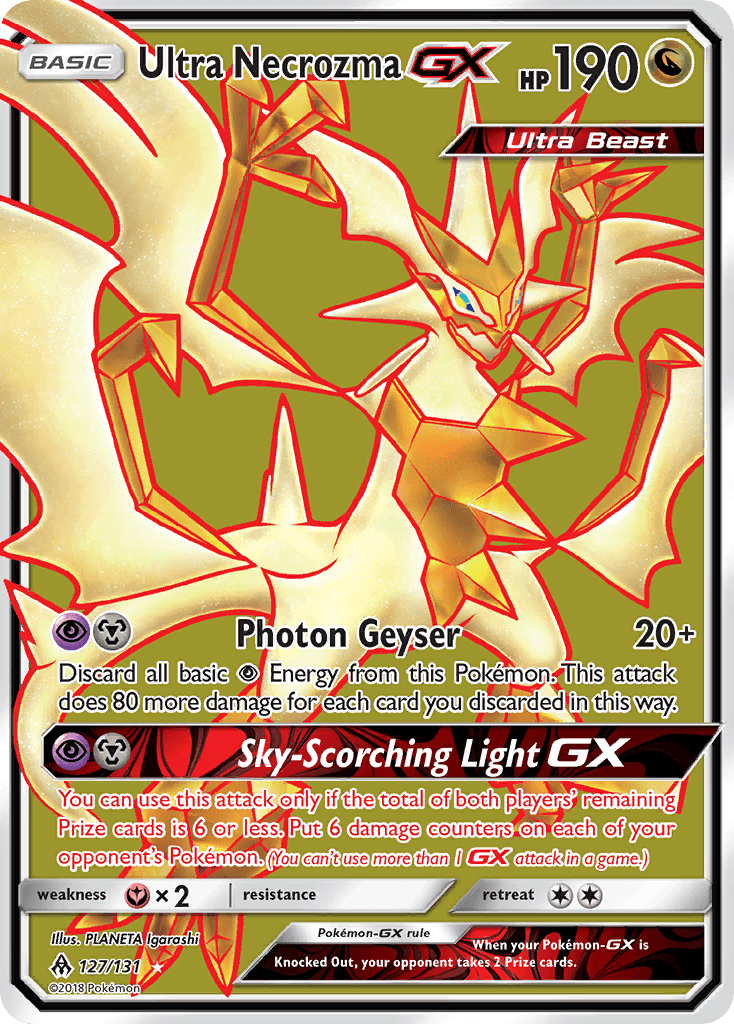 Ultra Necrozma-GX SM6-127