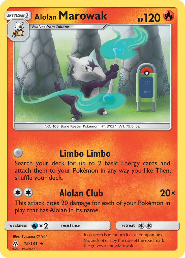 Alolan Marowak SM6-12