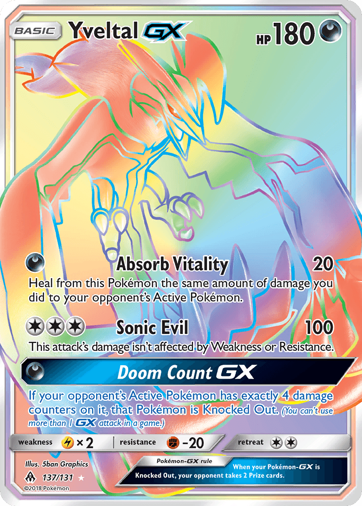 Yveltal-GX SM6-137