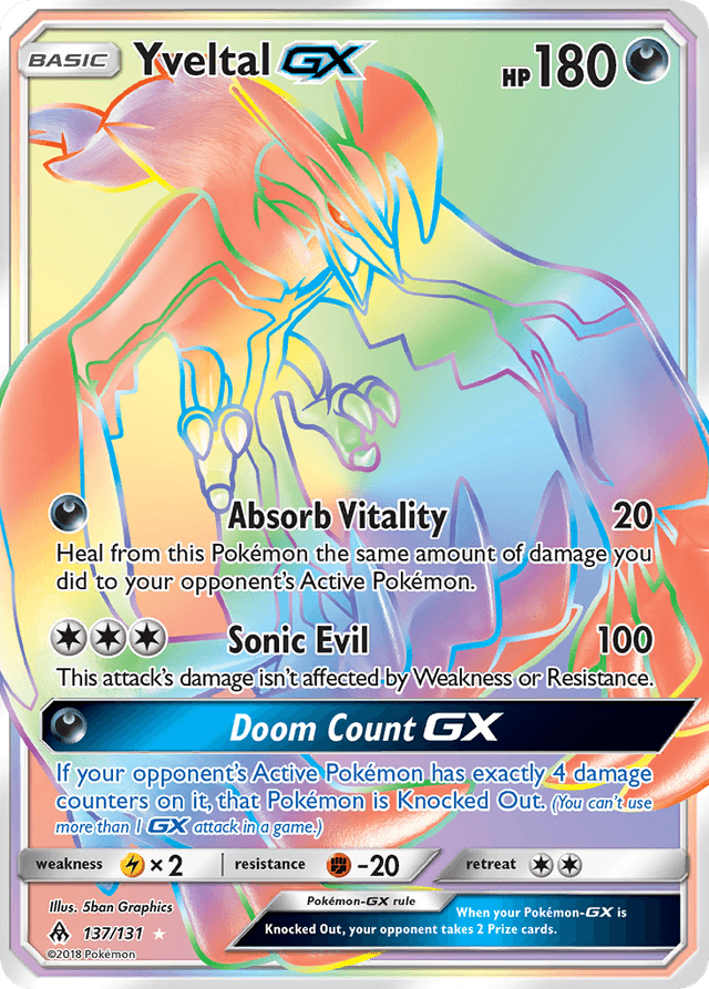 Yveltal-GX SM6-137