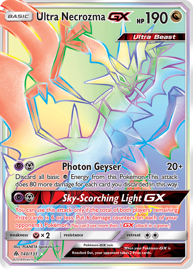 Ultra Necrozma-GX SM6-140