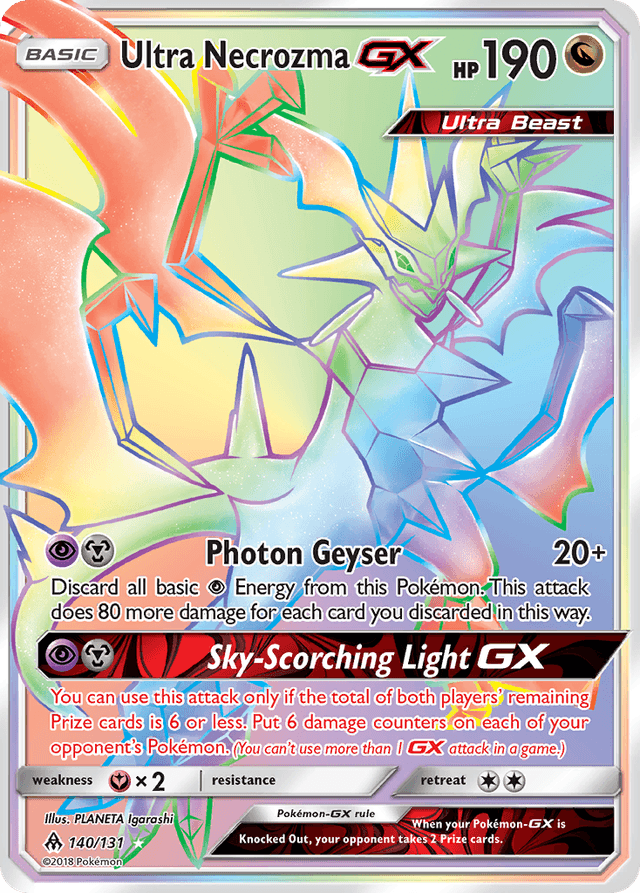 Ultra Necrozma-GX SM6-140