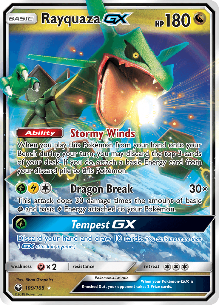 Rayquaza-GX SM7-109