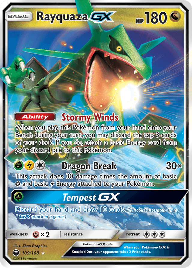 Rayquaza-GX SM7-109