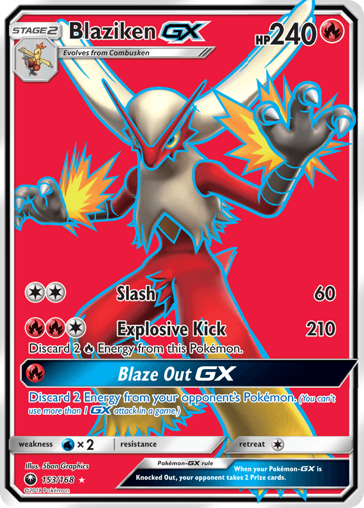 Blaziken-GX SM7-153