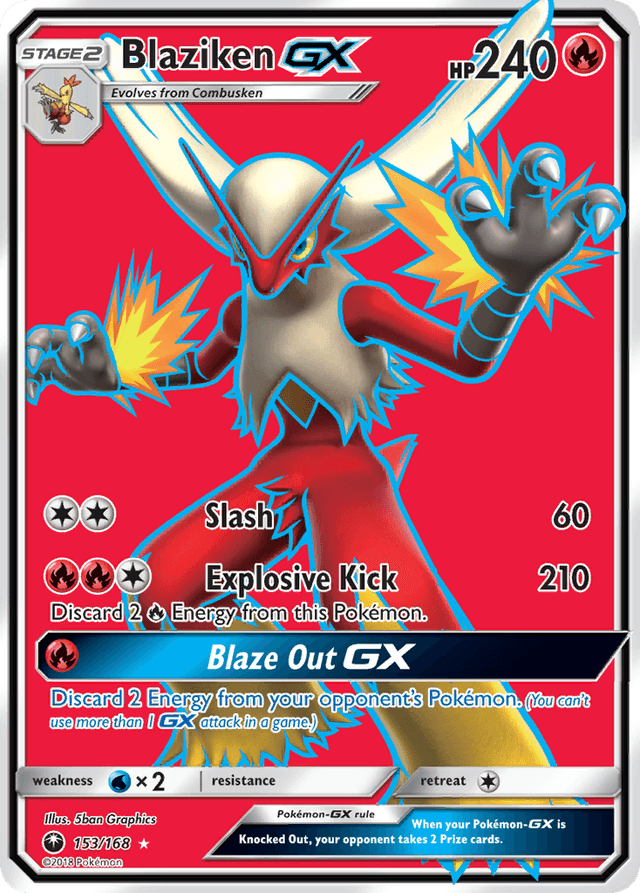 Blaziken-GX SM7-153