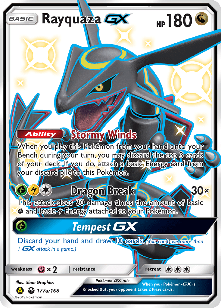 Rayquaza-GX SM7-177a