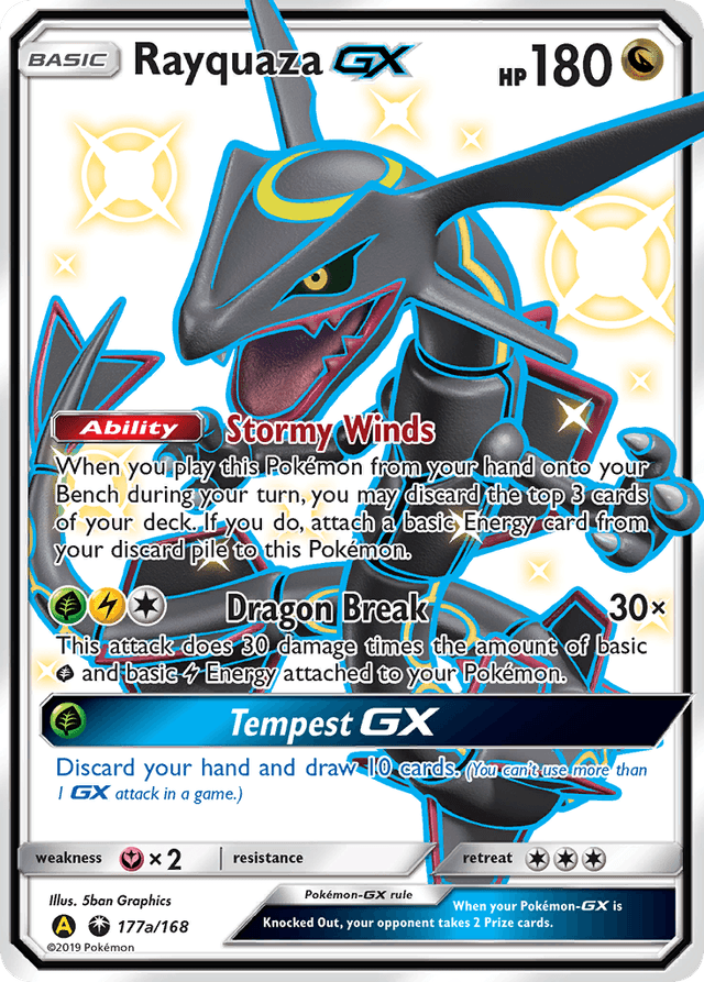 Rayquaza-GX SM7-177a