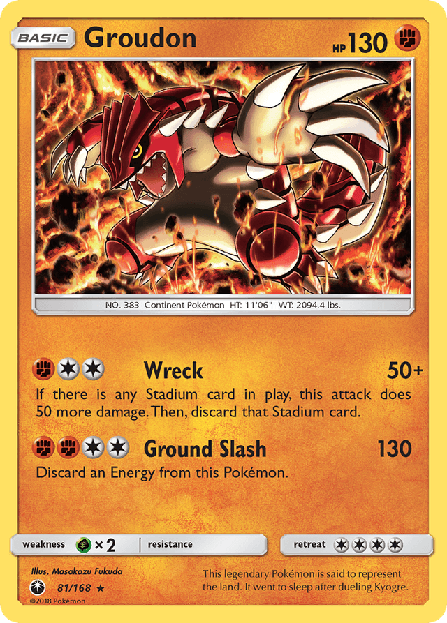 Groudon SM7-81