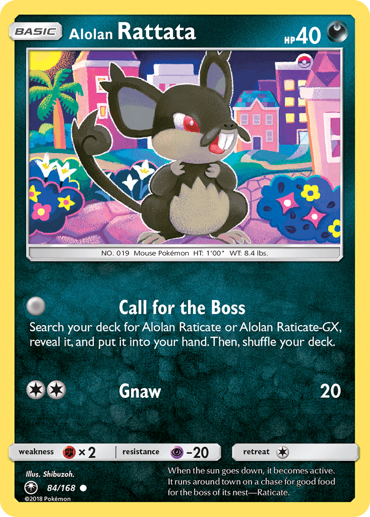 Alolan Rattata SM7-84