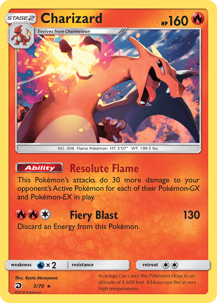 Charizard SM75-3