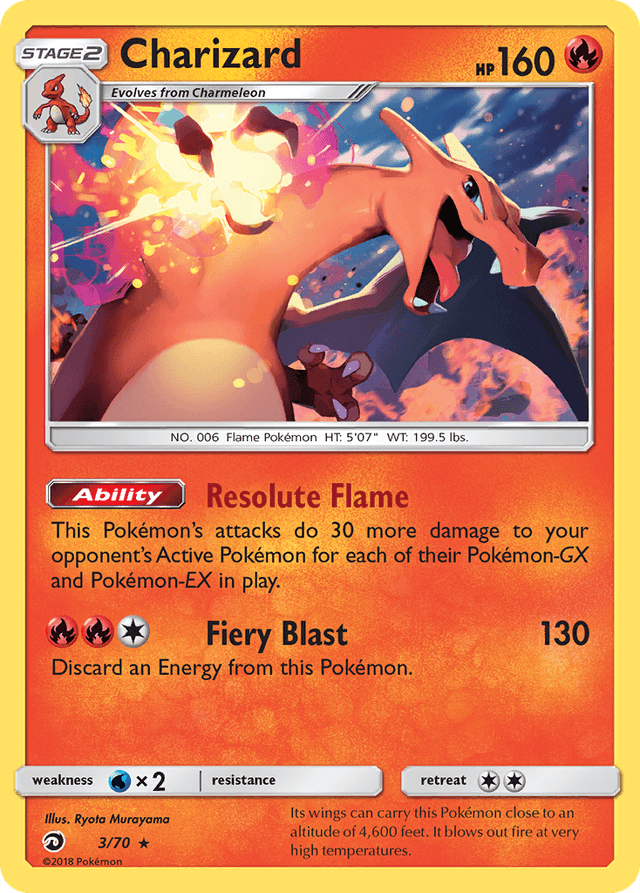 Charizard SM75-3
