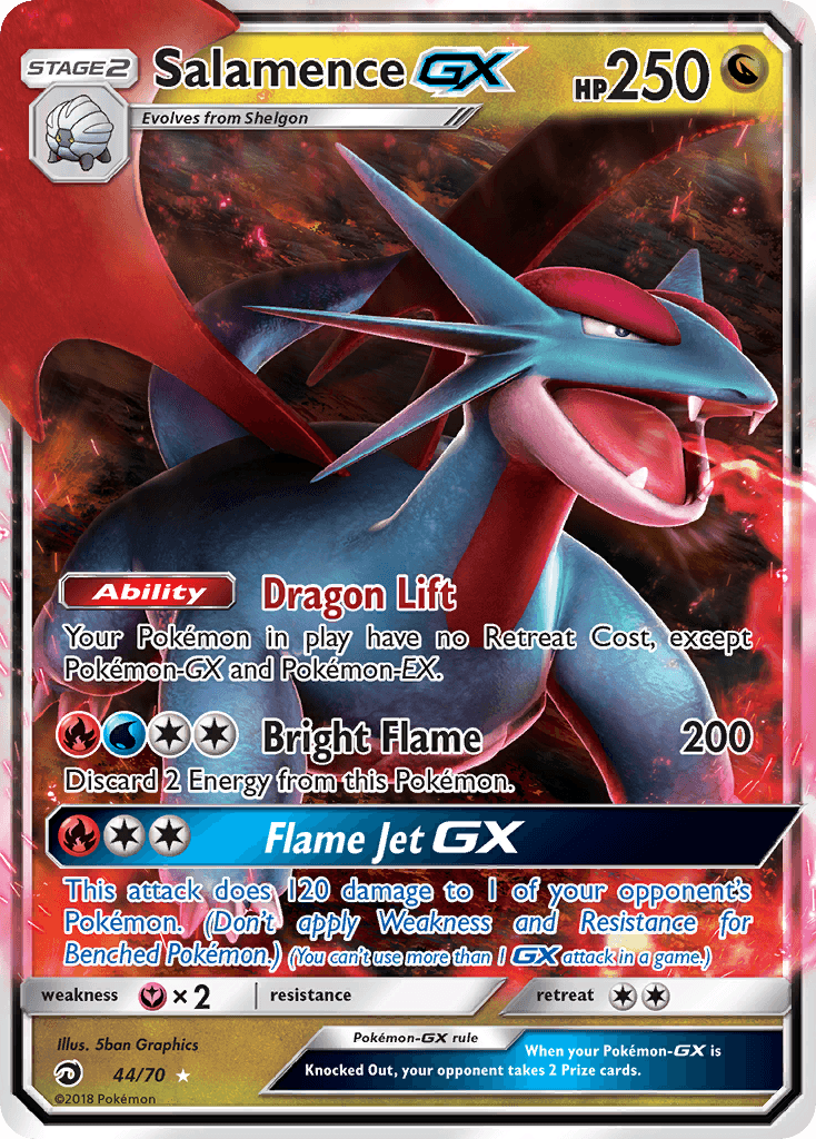 Salamence-GX SM75-44