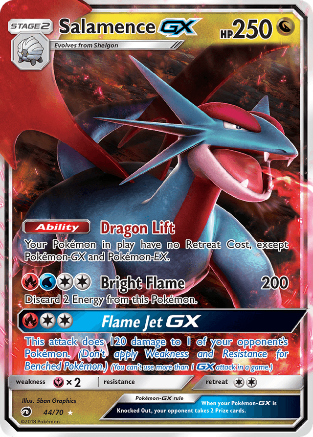 Salamence-GX SM75-44