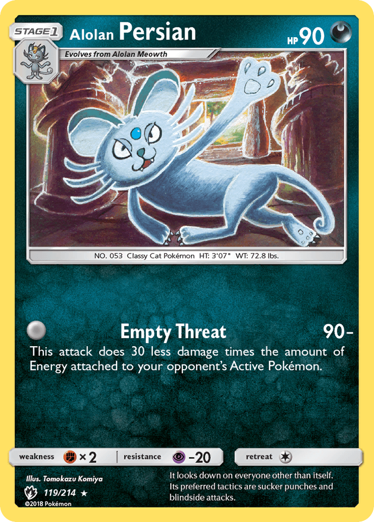 Alolan Persian SM8-119