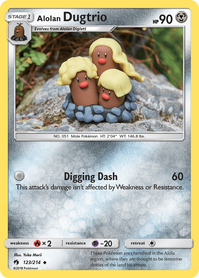 Alolan Dugtrio SM8-123
